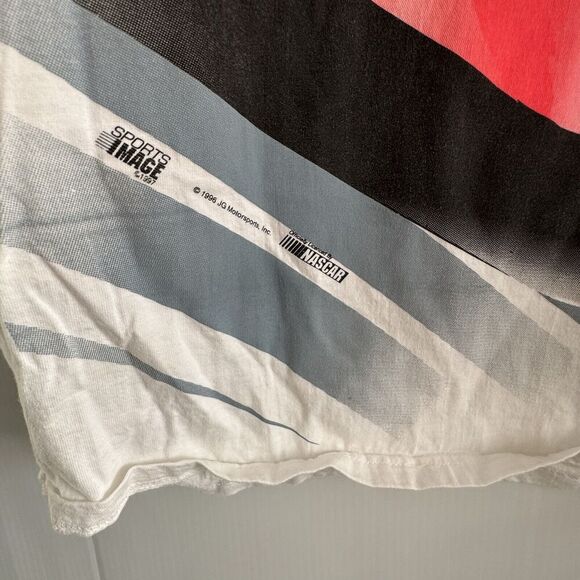 Vintage '96 Jeff Gordon Nascar T-Shirt Sz XL DuPont Racing "Finish First" - Picture 12 of 12